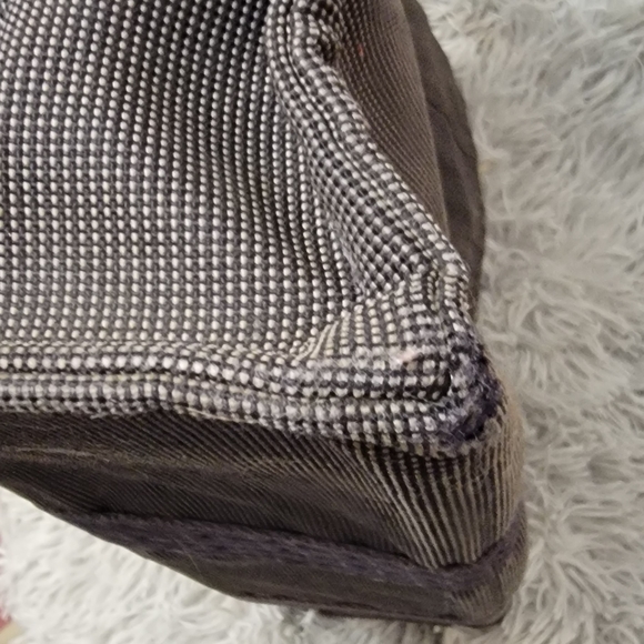 Authentic Hermès Herline Grey Canvas Tote - Picture 11 of 16